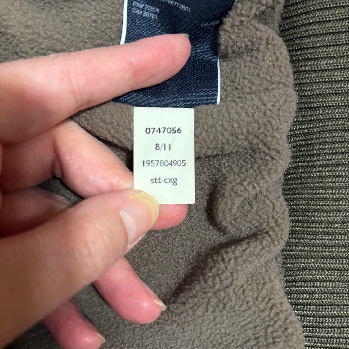 타미힐피거 브라운 퀼팅 패딩 조끼(XL) 상품이미지8