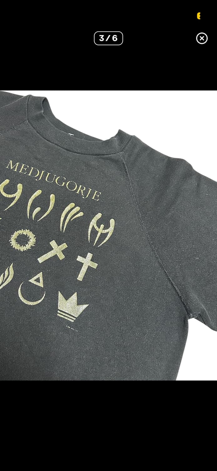 성모 마리아 메주고리예 헤인즈 스웻셔츠 상품이미지3