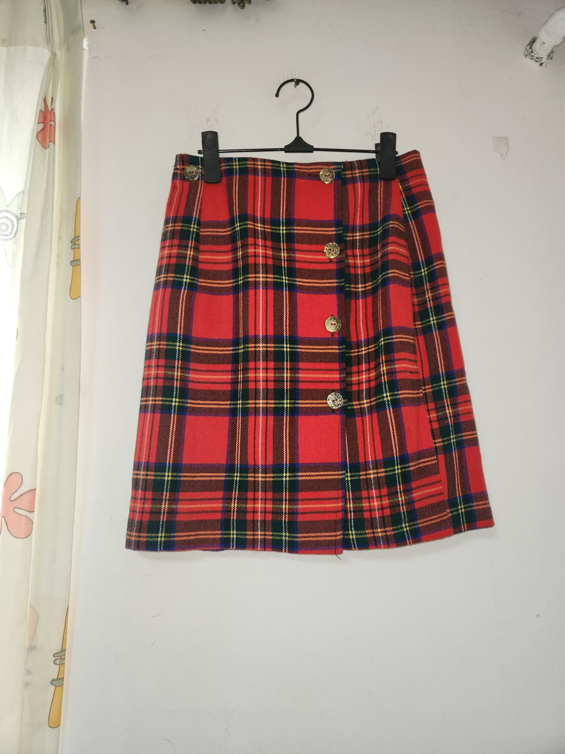 레드 타탄체크 스커트 26 상품이미지1