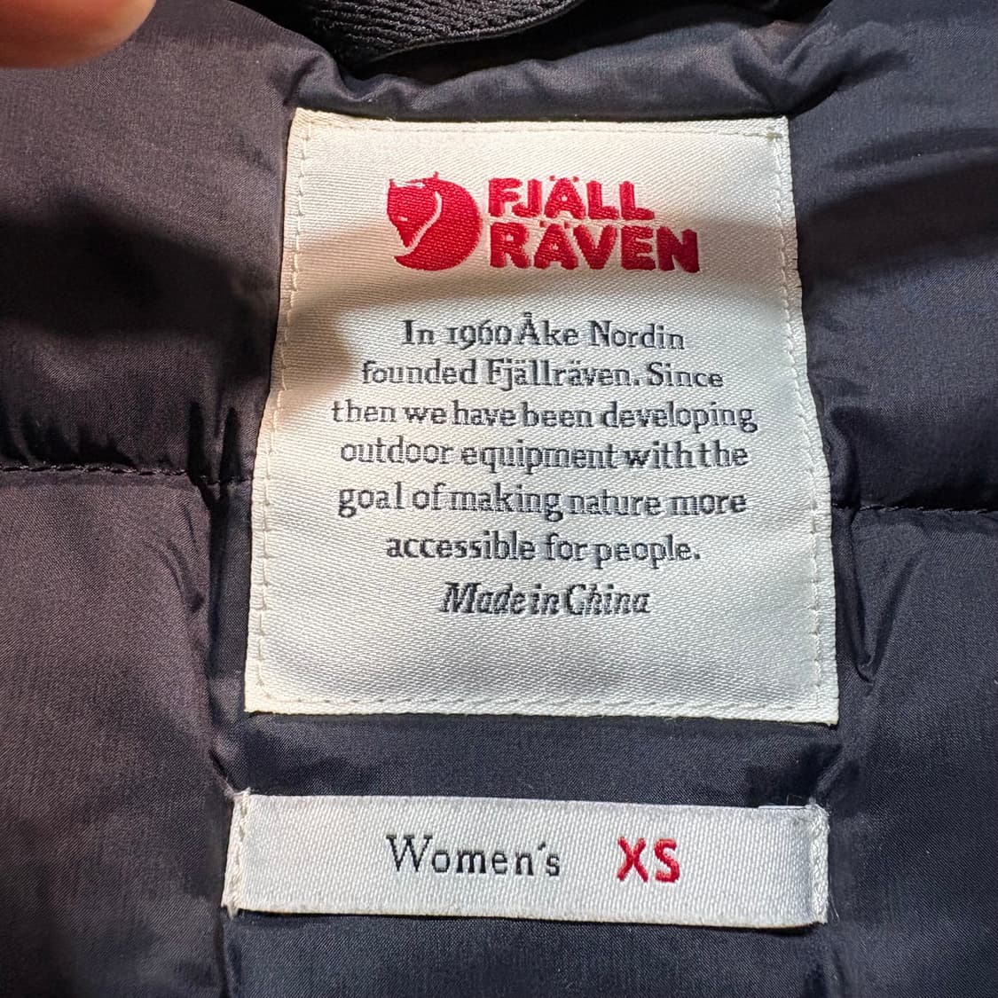 [XS] FJALL RAVEN 피엘라벤 패딩 상품이미지8