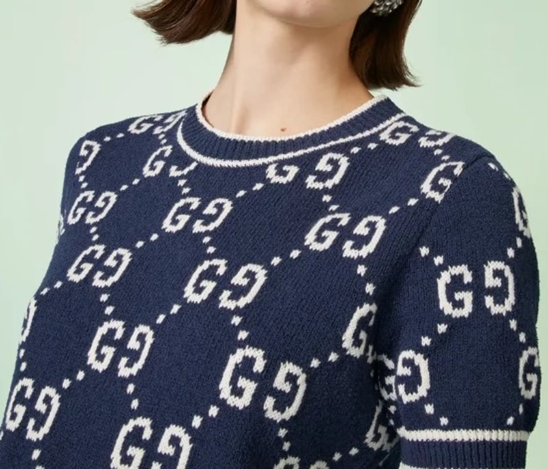 구찌 GG 코튼 자카드 탑 - 미착용 새상품 상품이미지4