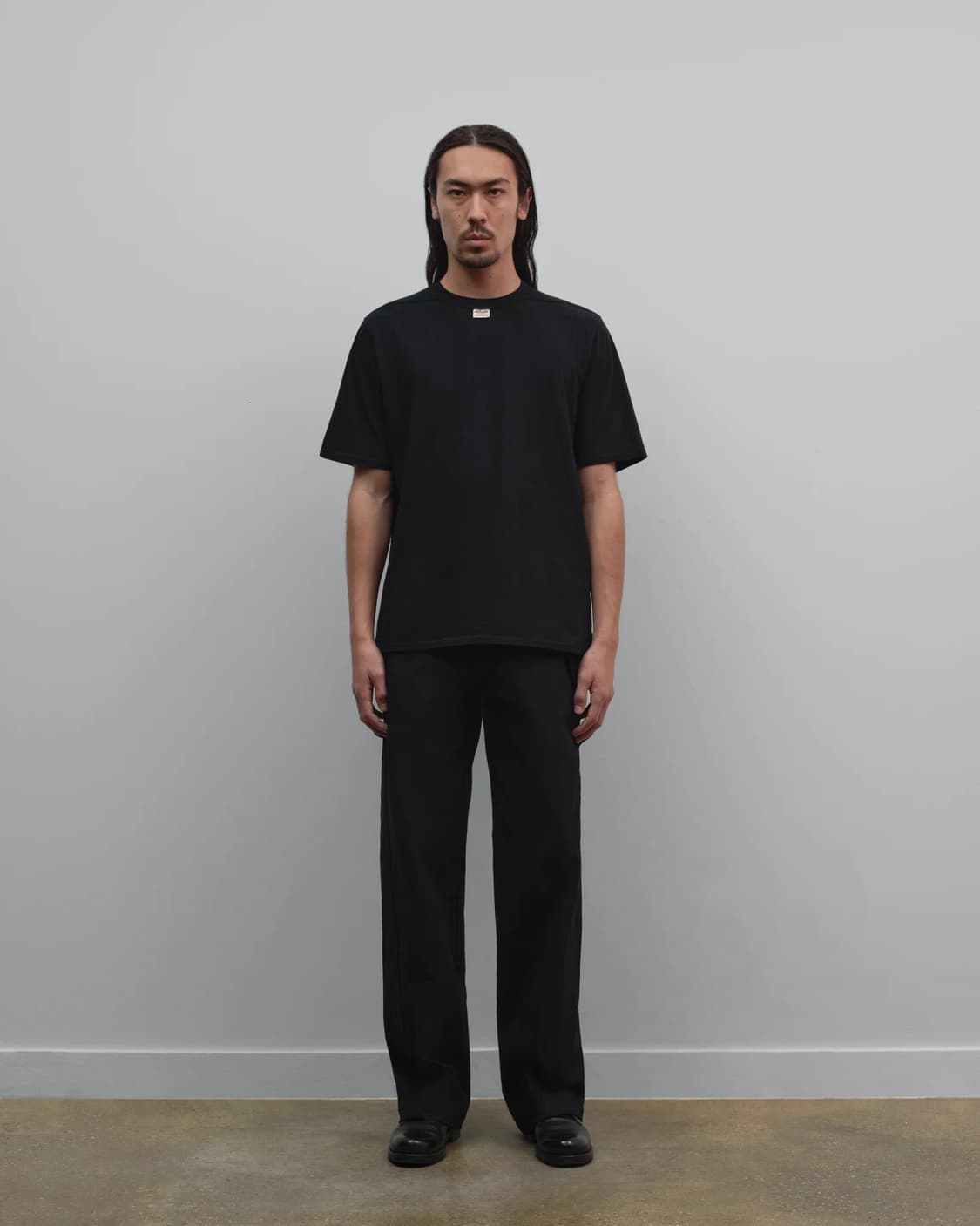 [M,L]커미션 25fw Reversed 티셔츠/블랙 상품이미지2