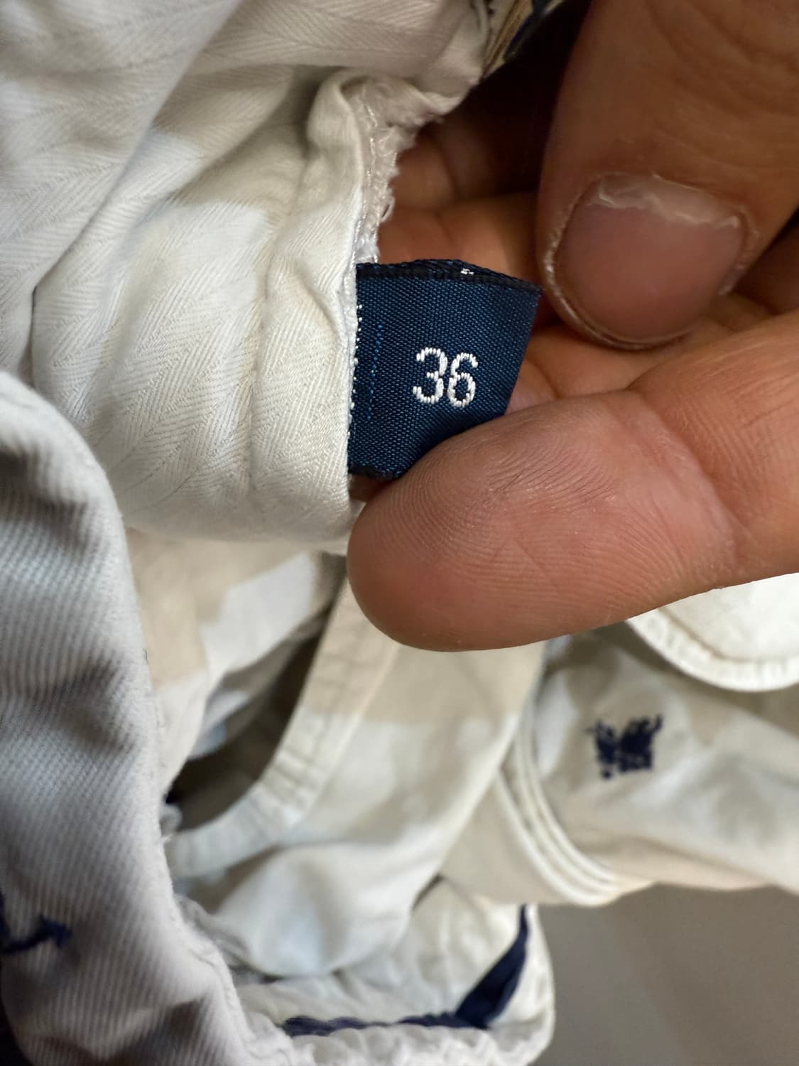 폴로 랄프로렌 말 자수 반바지 36 상품이미지5