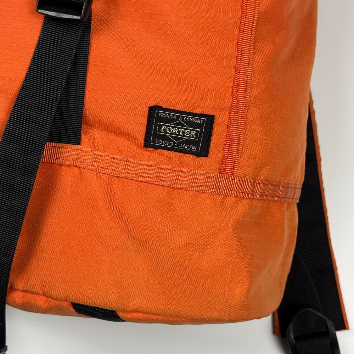 요시다포터 립스탑 럭색 백팩 오렌지 상품이미지4