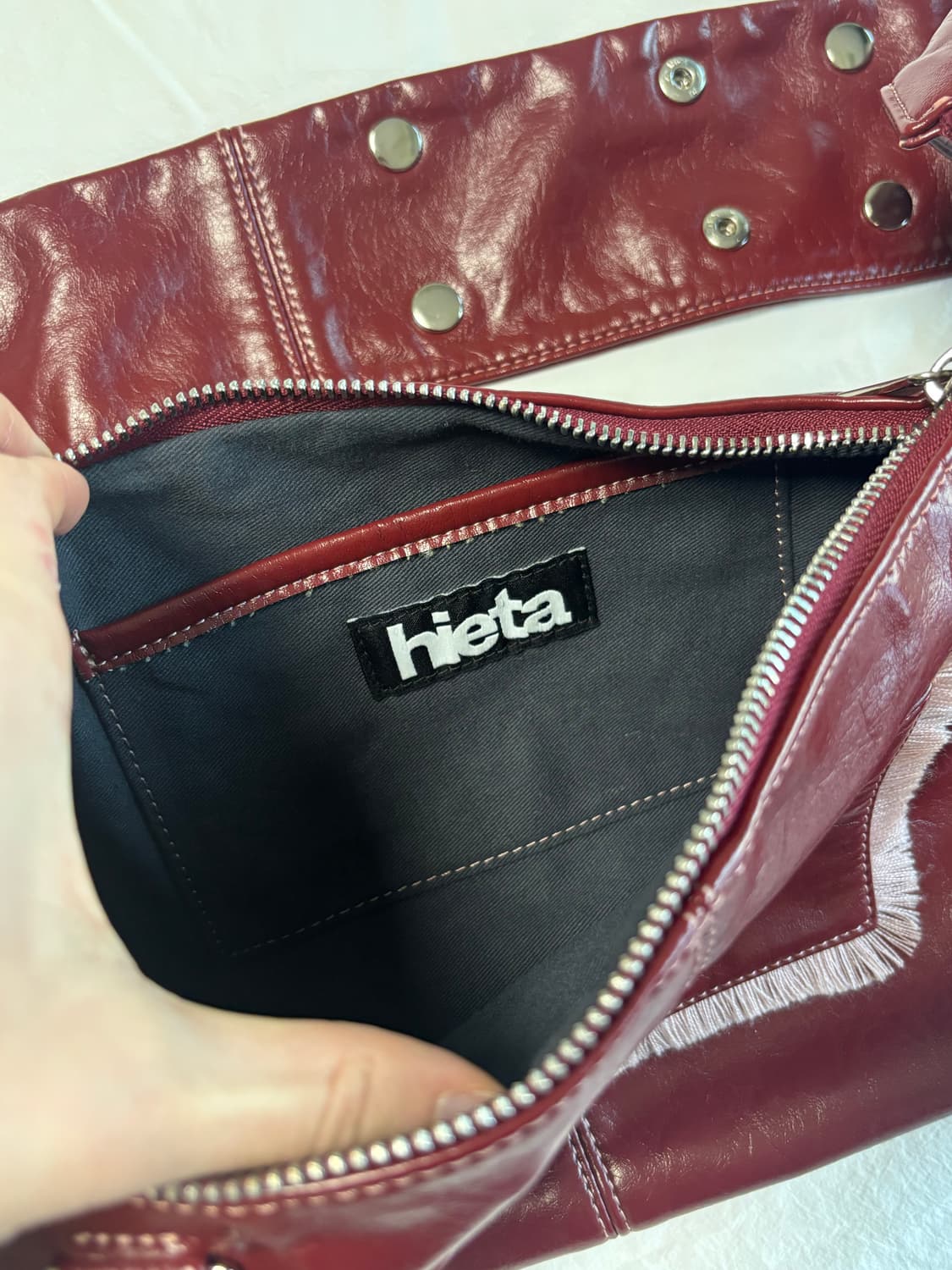 히에타 hieta 티나백 체리레드 상품이미지3