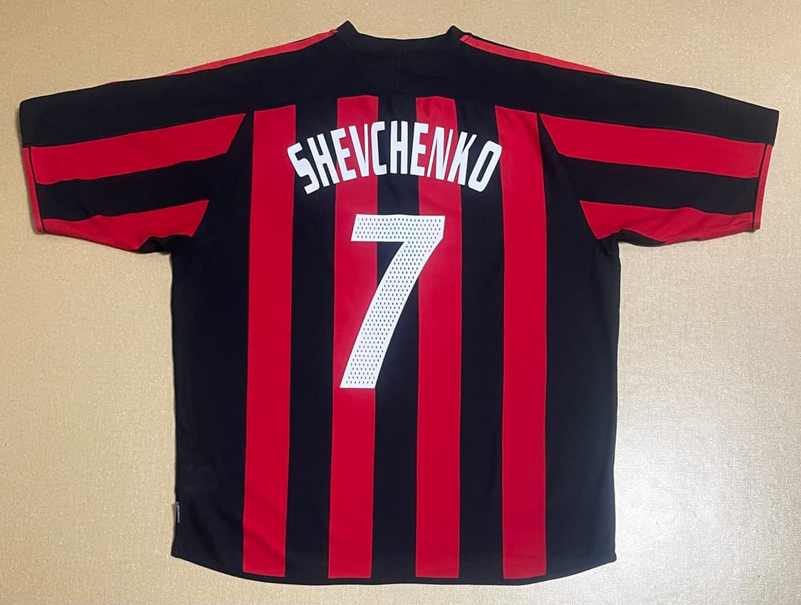 아디다스 AC밀란 03/04 홈 셔츠 셰브첸코 No.7 상품이미지10