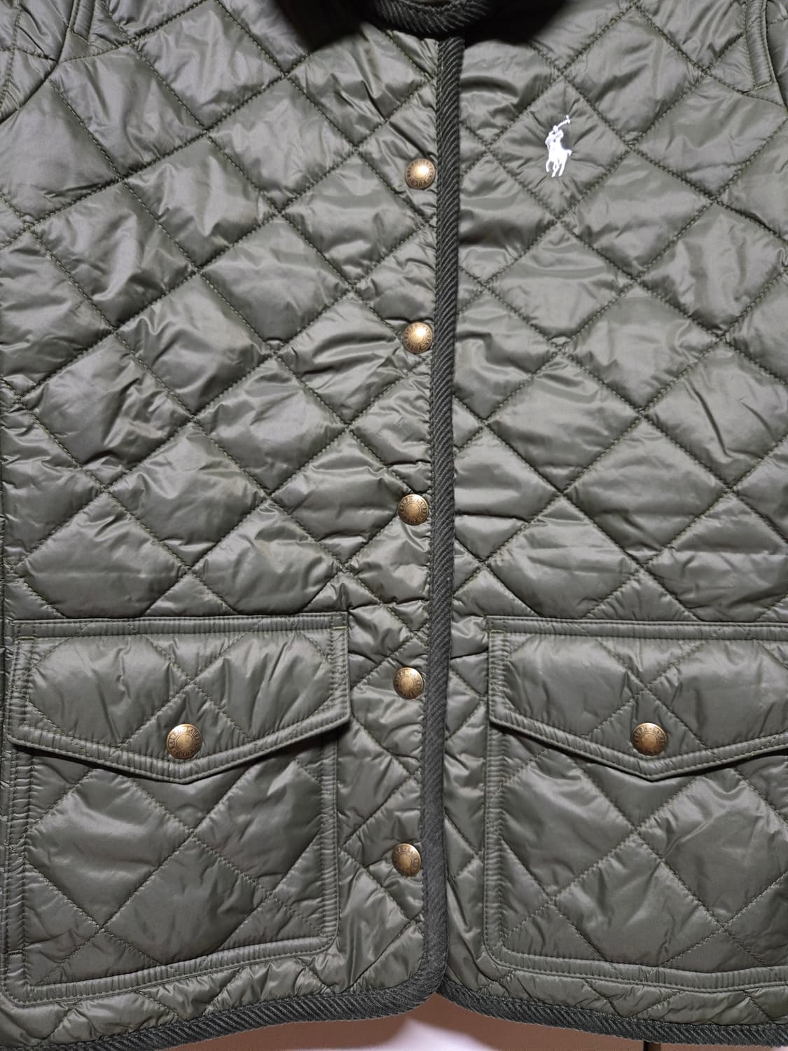 폴로 랄프로렌 여성 신형 큐알택 퀼팅 자켓 상품이미지4