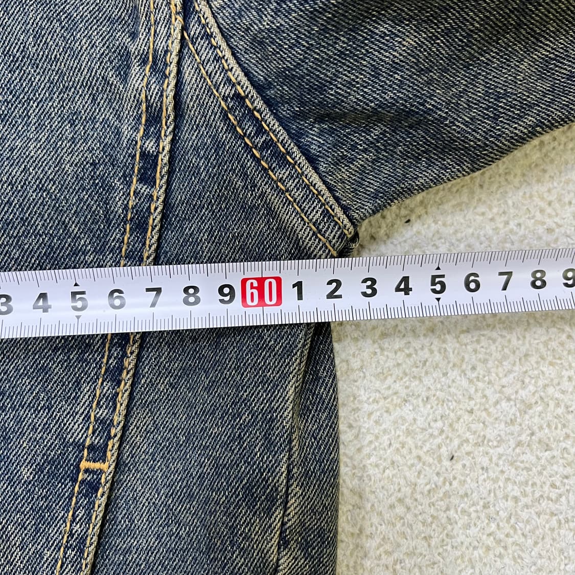 F 새상품 아더피츠 데님자켓 0601M2 상품이미지6