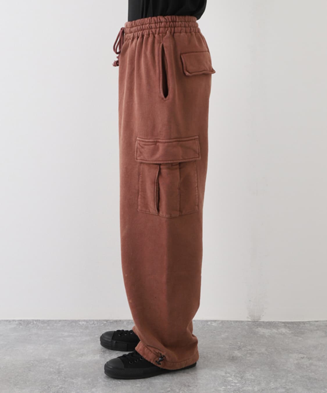 L) BOWWOW 바우와우 에이징 스웻 카고 팬츠 상품이미지8