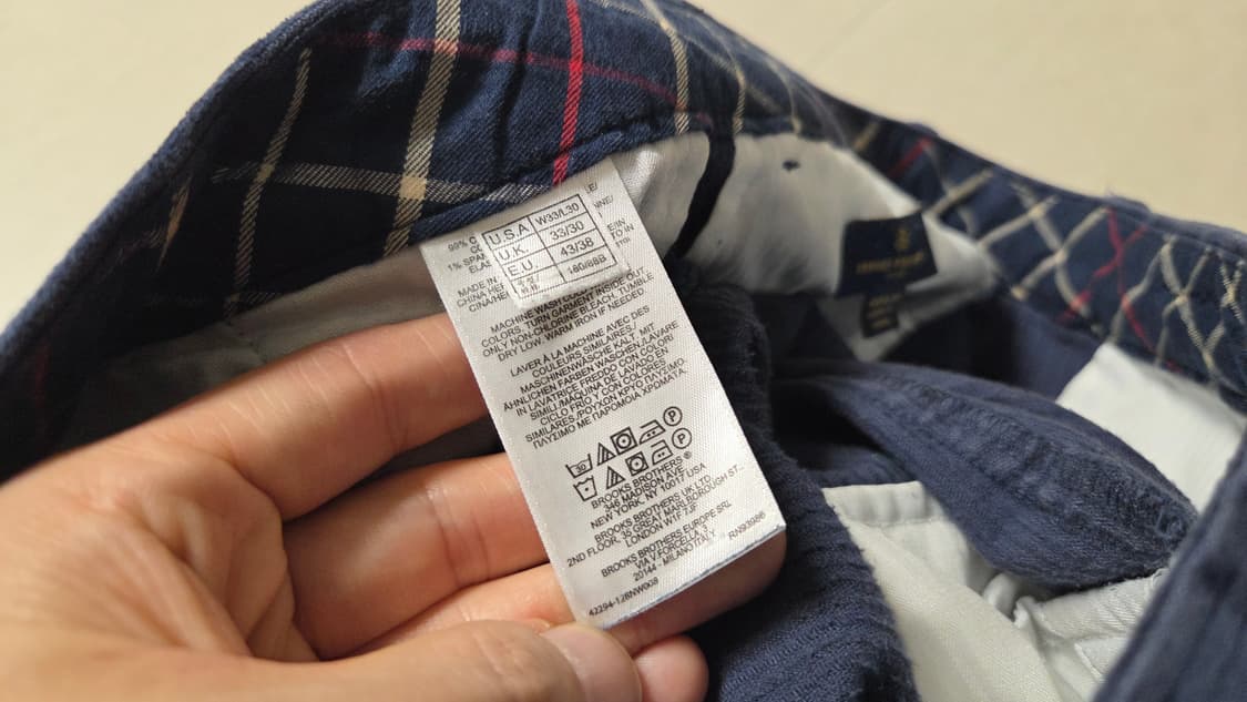 브룩스 브라더스 코듀로이  팬츠  상품이미지7