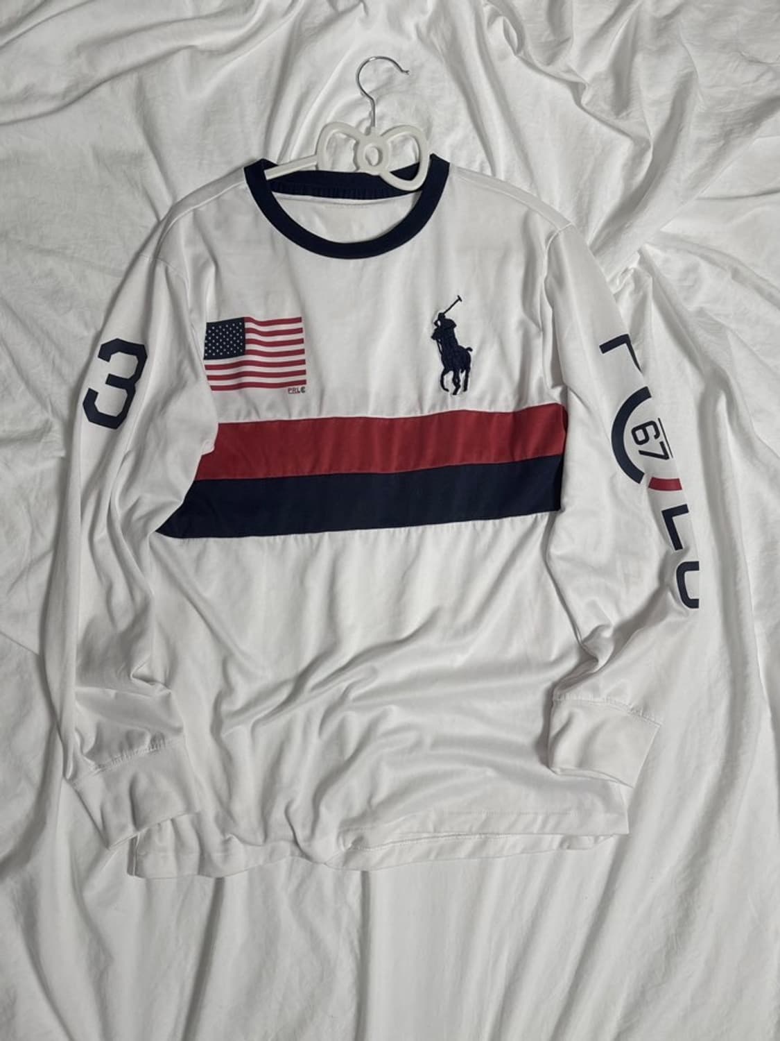 폴로 빅포니 성조기 롱슬리브 상품이미지1