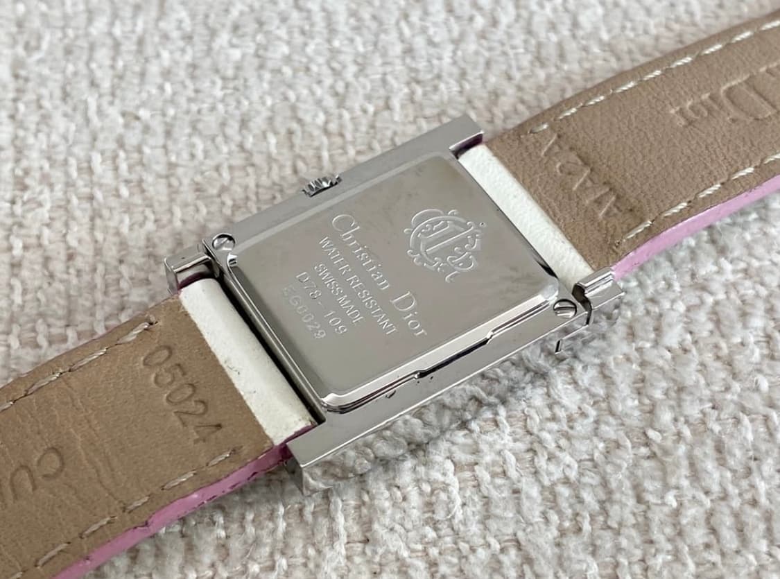 크리스찬 디올 마리스 화이트 자개 다이얼 쿼츠 상품이미지8