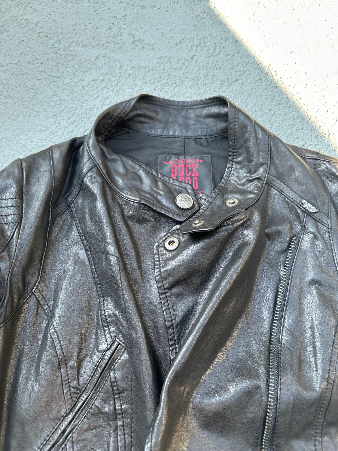BUCKAROO lambskin leather jacket 상품이미지6