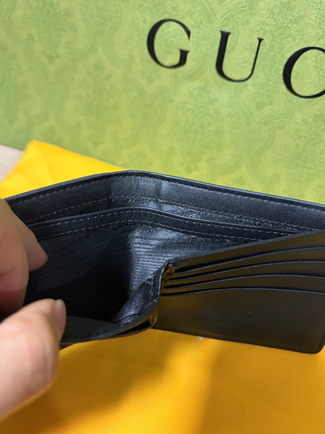 구찌 스네이크 반지갑(빈티지) 상품이미지4