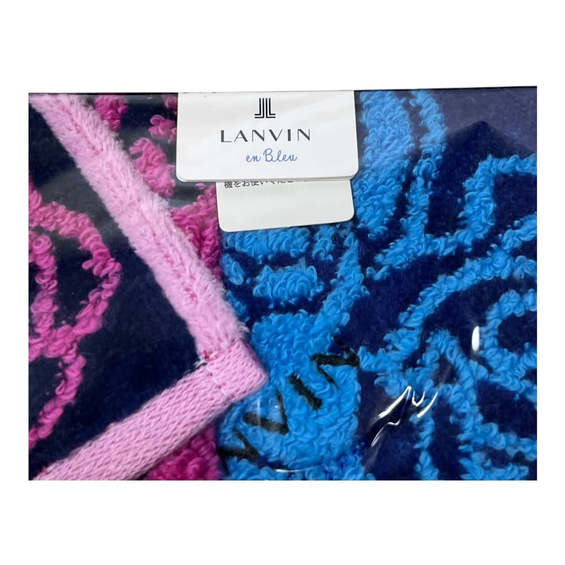 [LANVIN] 랑방 플로럴 자카드 핸드타올 세트 (새상품) 상품이미지3