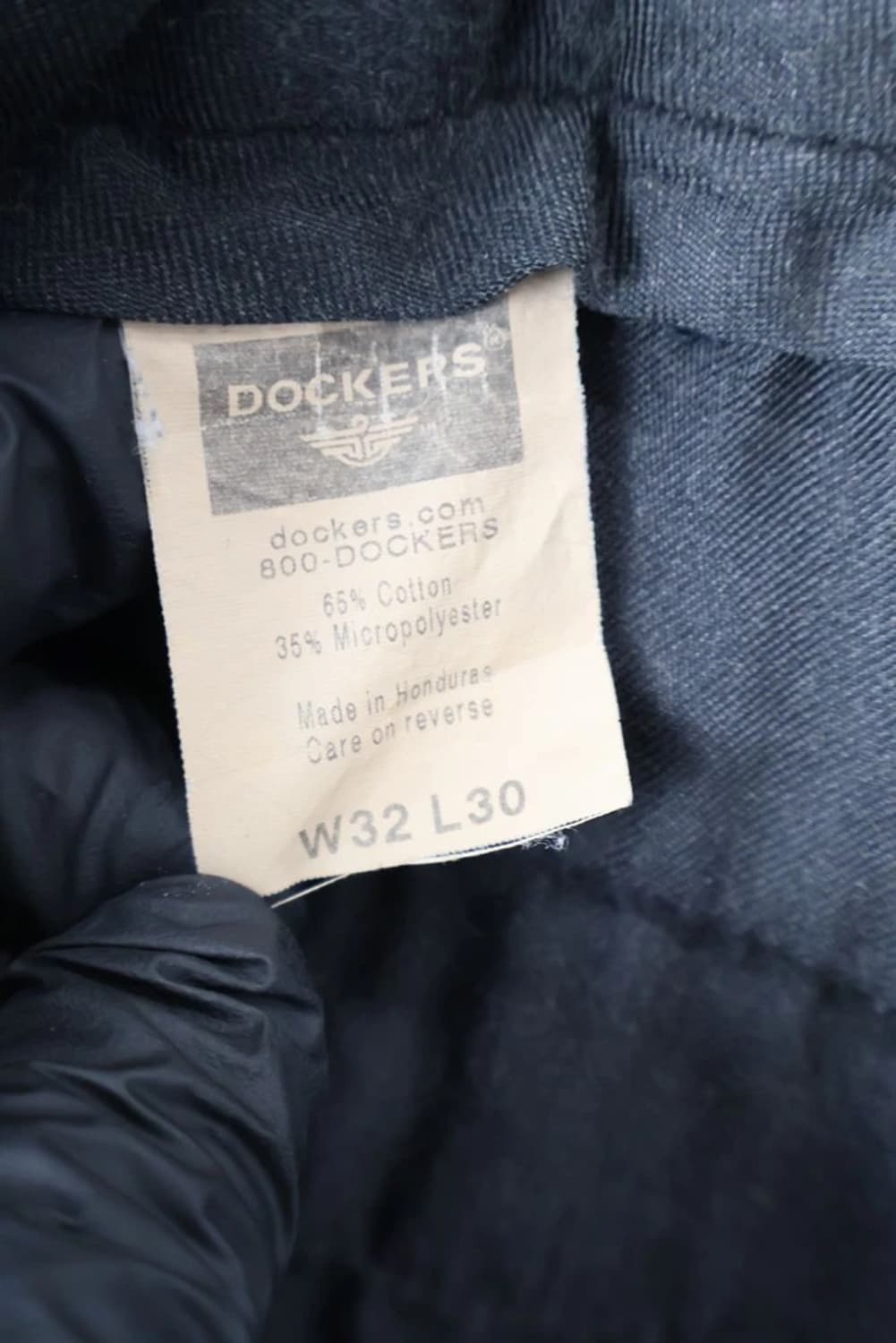 Dockers Navy Pleated Chino Pants 상품이미지9