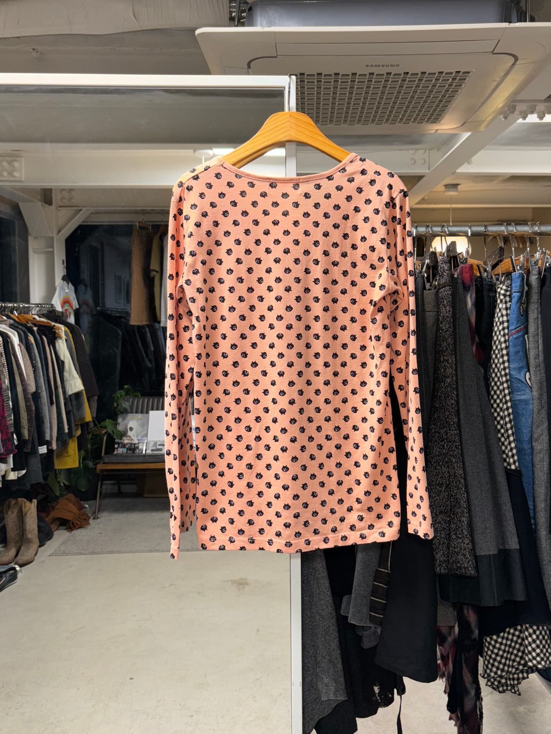 Ne-net 도트 롱슬리브 상품이미지2