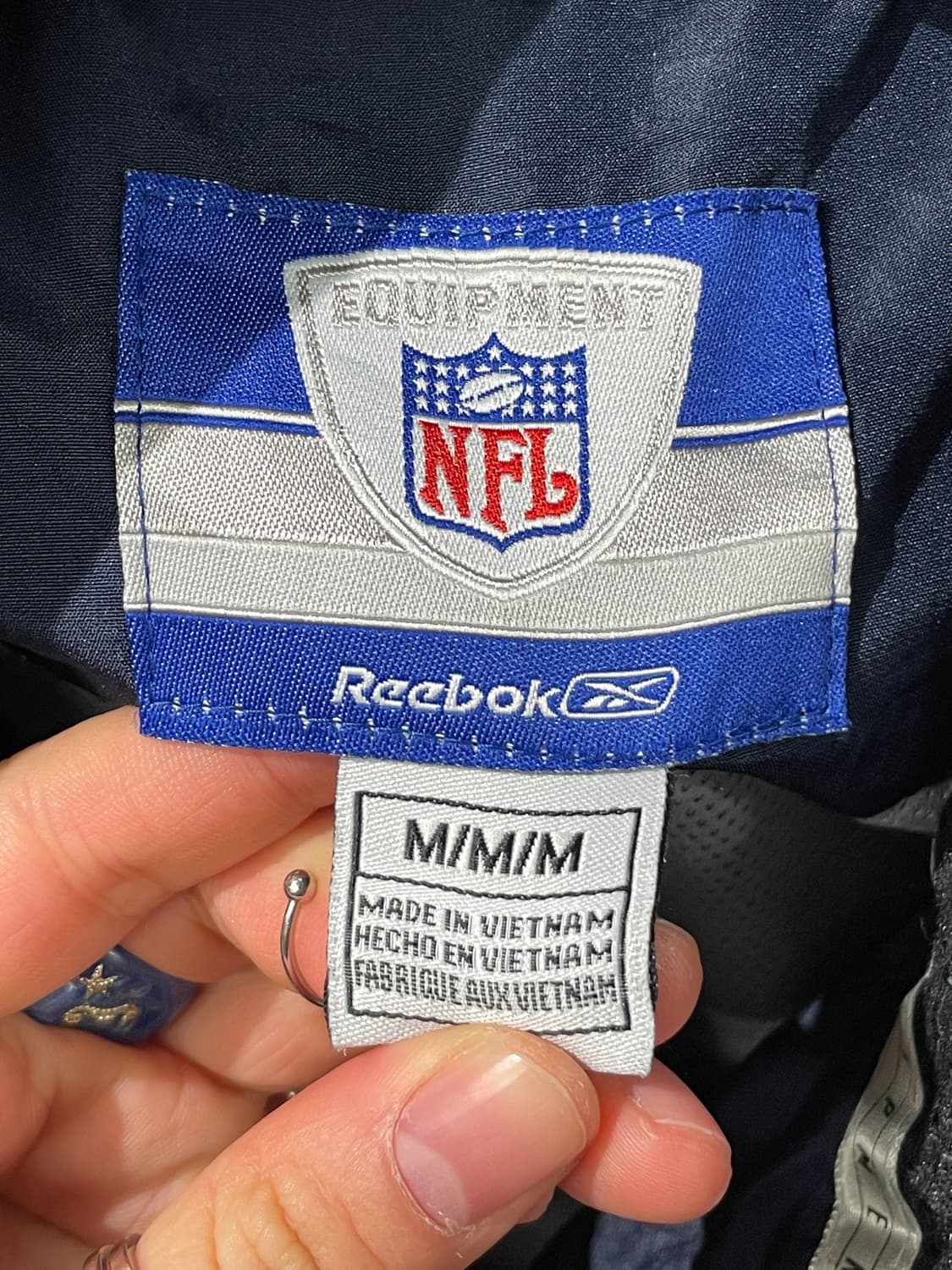 리복xNFL 반집업 바람막이   상품이미지8