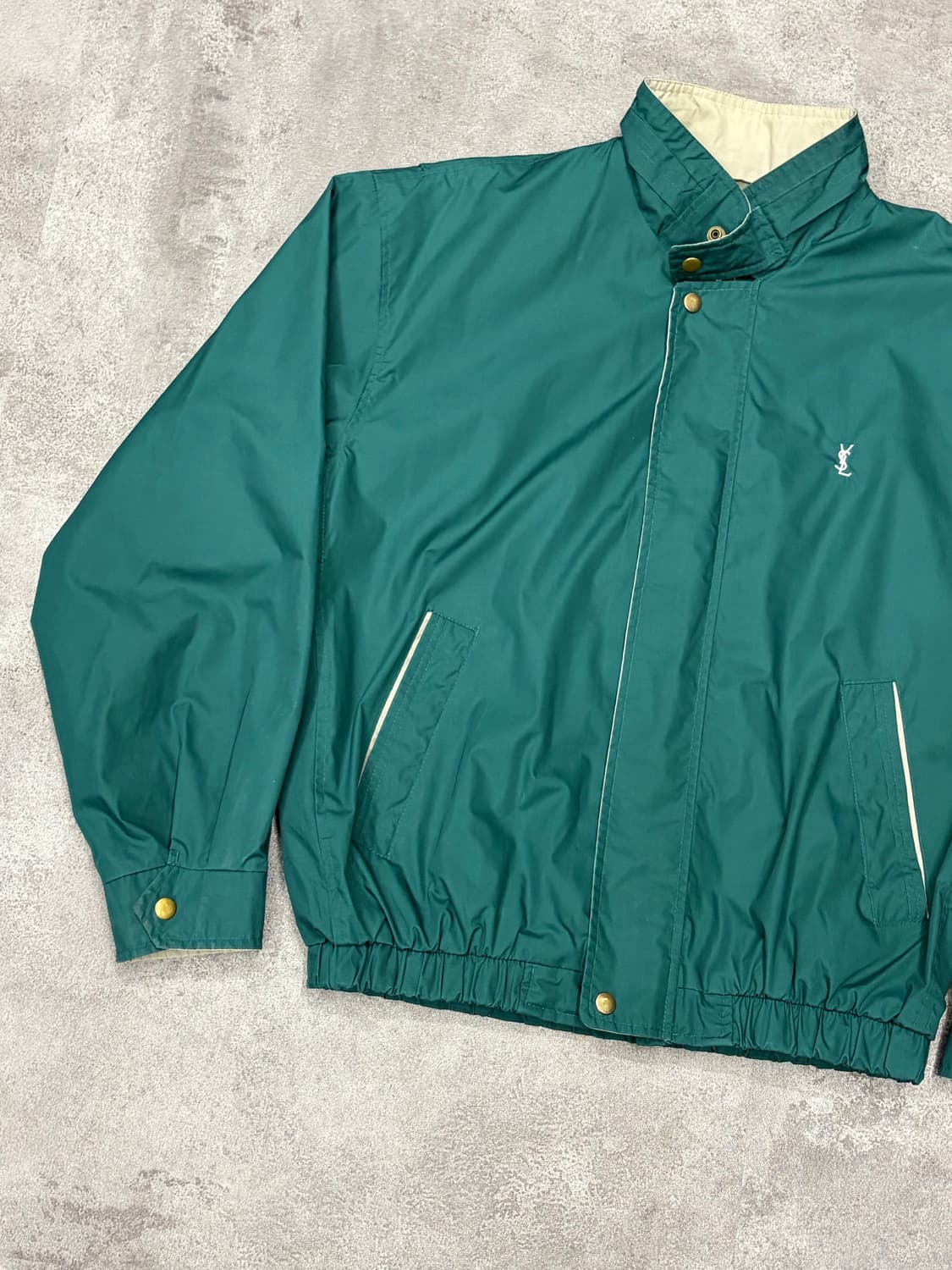 YSL 입생로랑 그린색 바람막이 자켓 상품이미지3