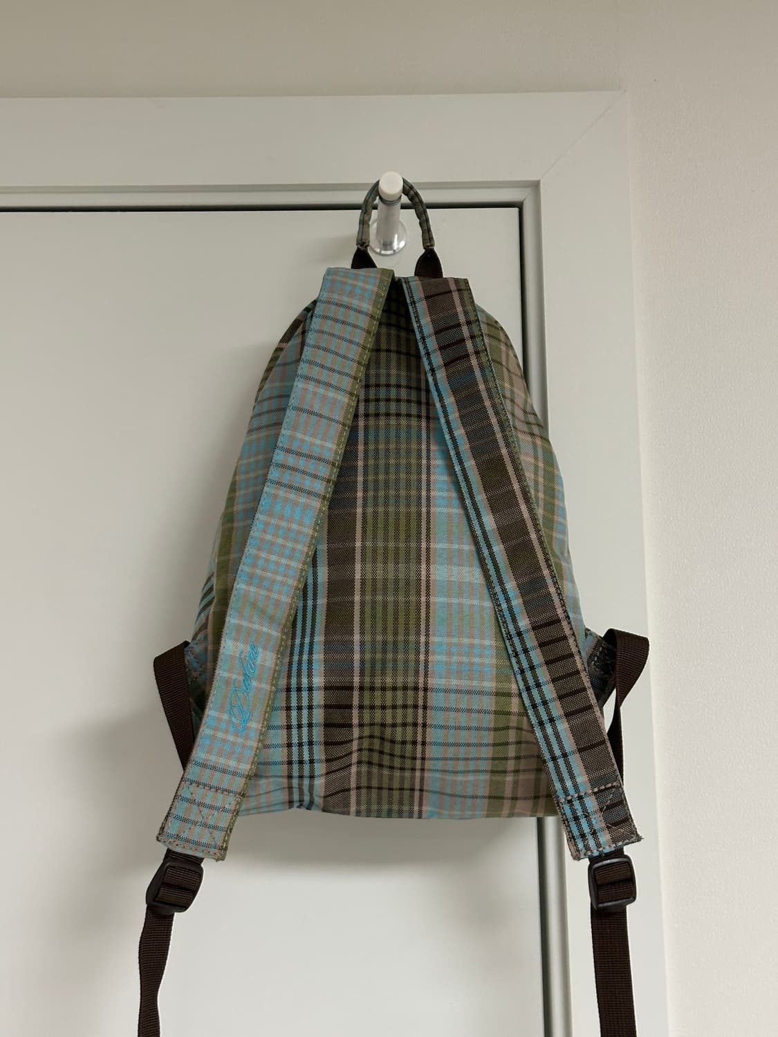 Dakine 체크&도트 백팩 블루그린1 상품이미지2