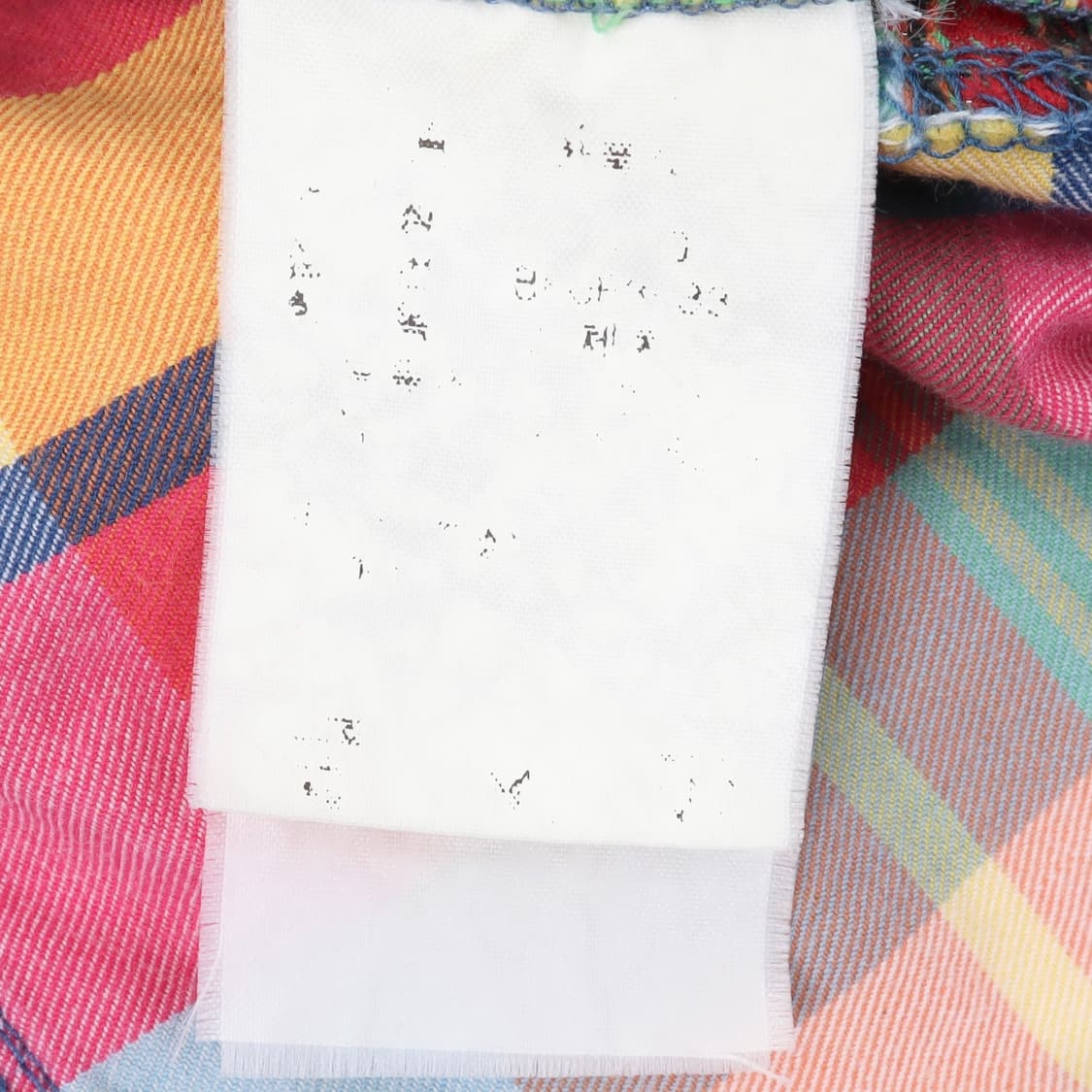 랄프로렌 마드라스 체크 패치워크 셔츠 상품이미지9