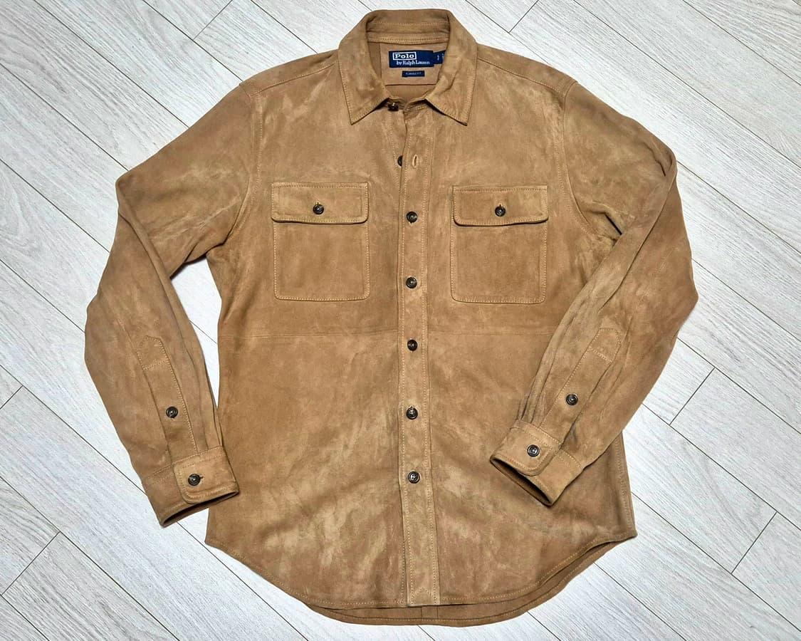 폴로 POLO 랄프로렌 스웨이드 셔츠 상품이미지1