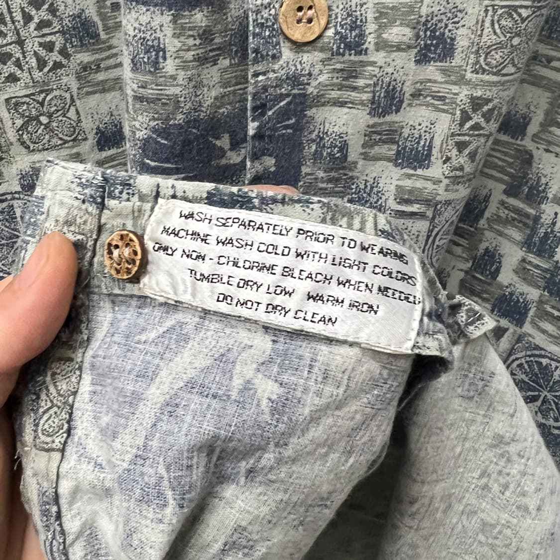 90s Marc Edwards 하와이안 빈티지 반팔 셔츠 XL 상품이미지4