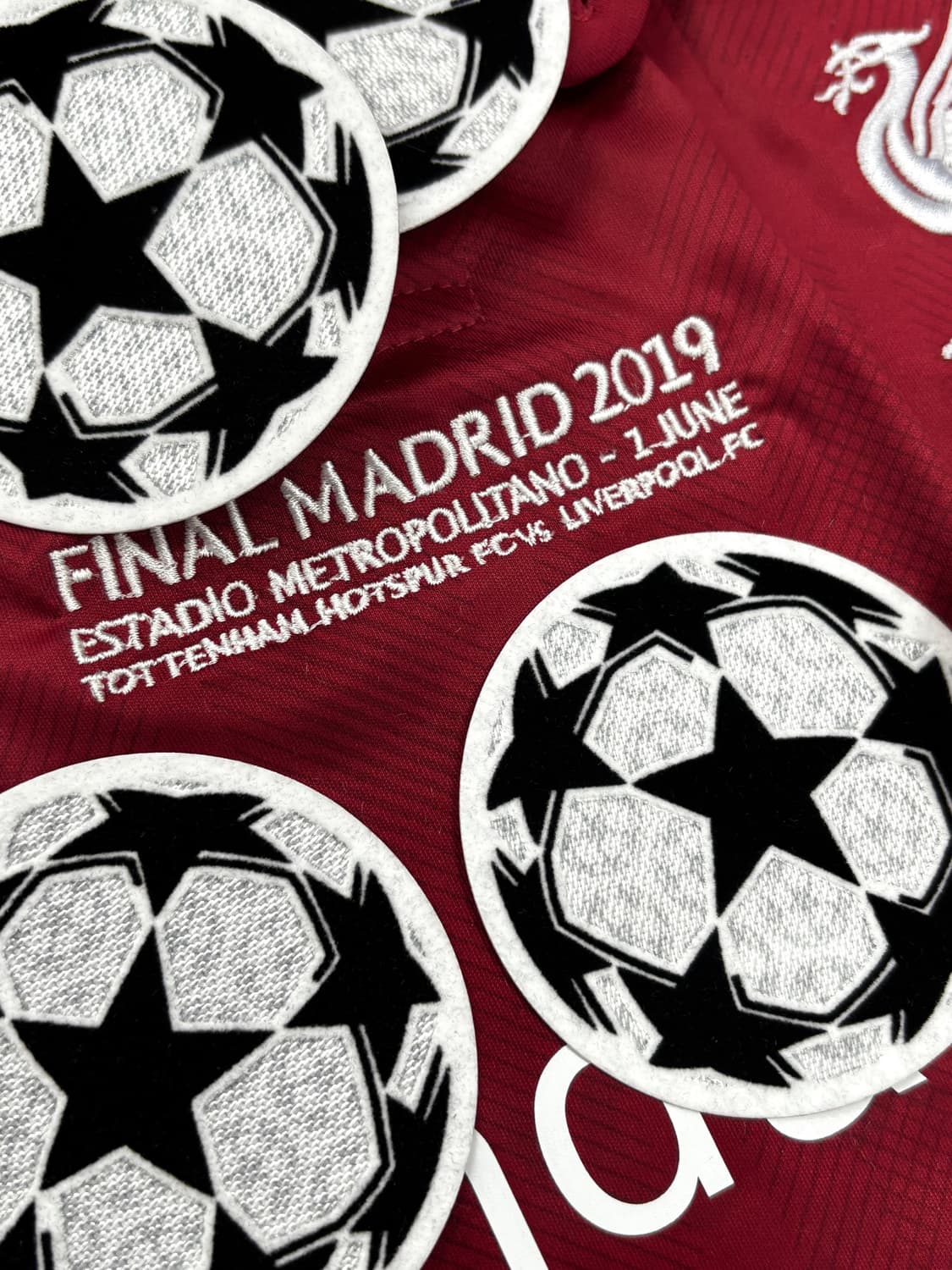18 19 리버풀 챔스 우승 살라 유니폼 자수 mdt  상품이미지3