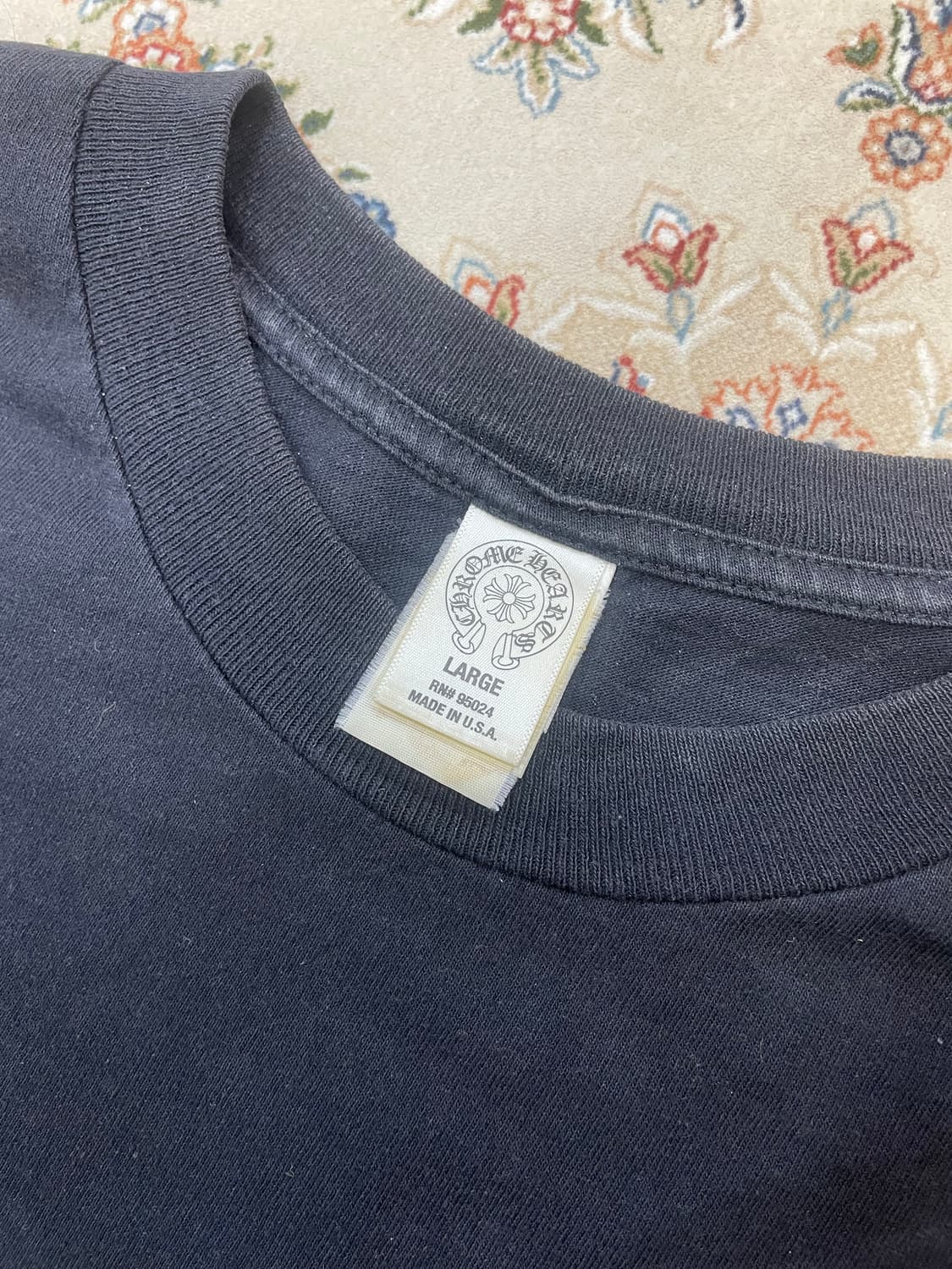 크롬하츠 크로스 롱슬리브 티셔츠 L 상품이미지3