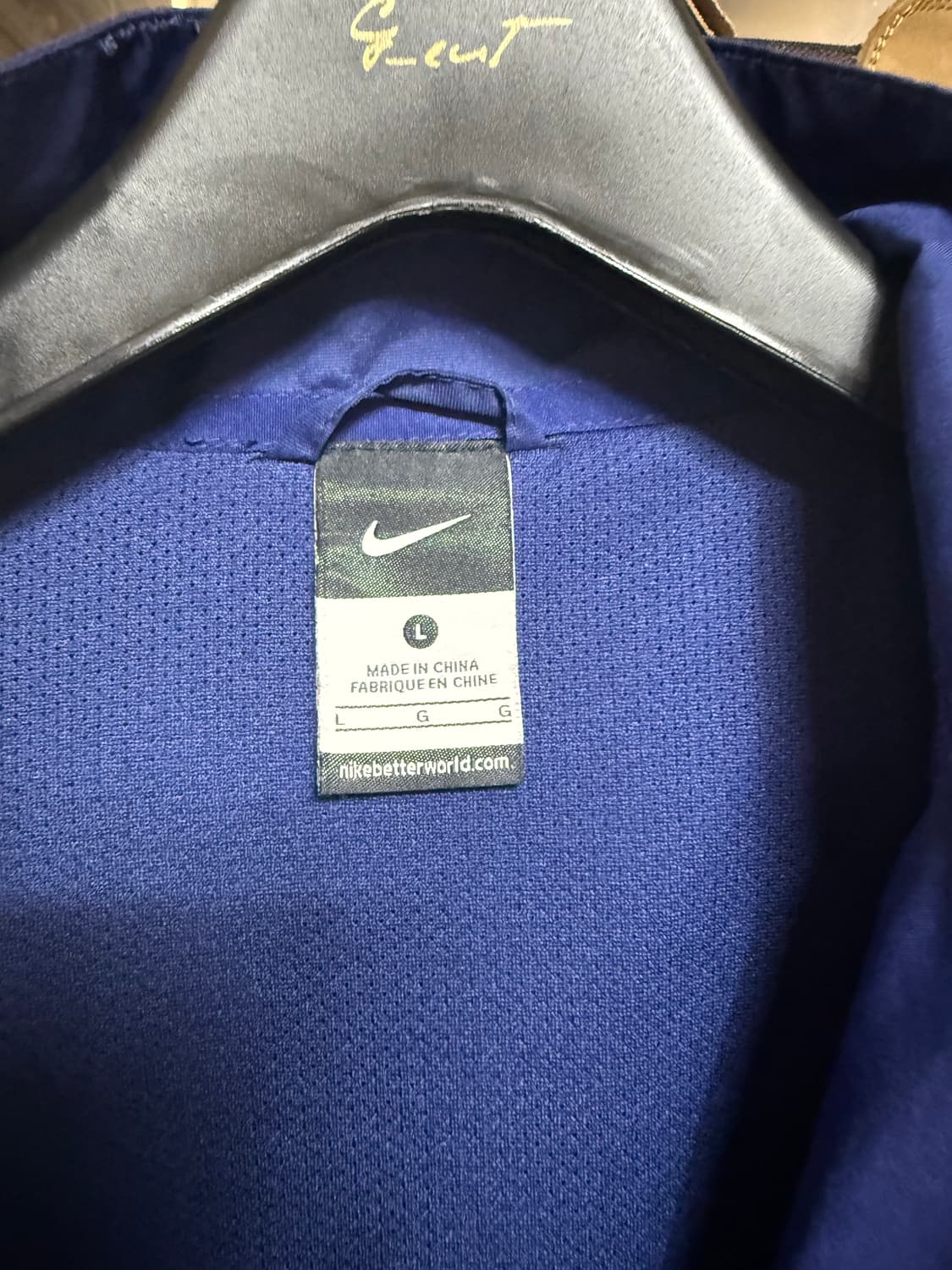 L 나이키 국대 지급용 우븐자켓 상품이미지5