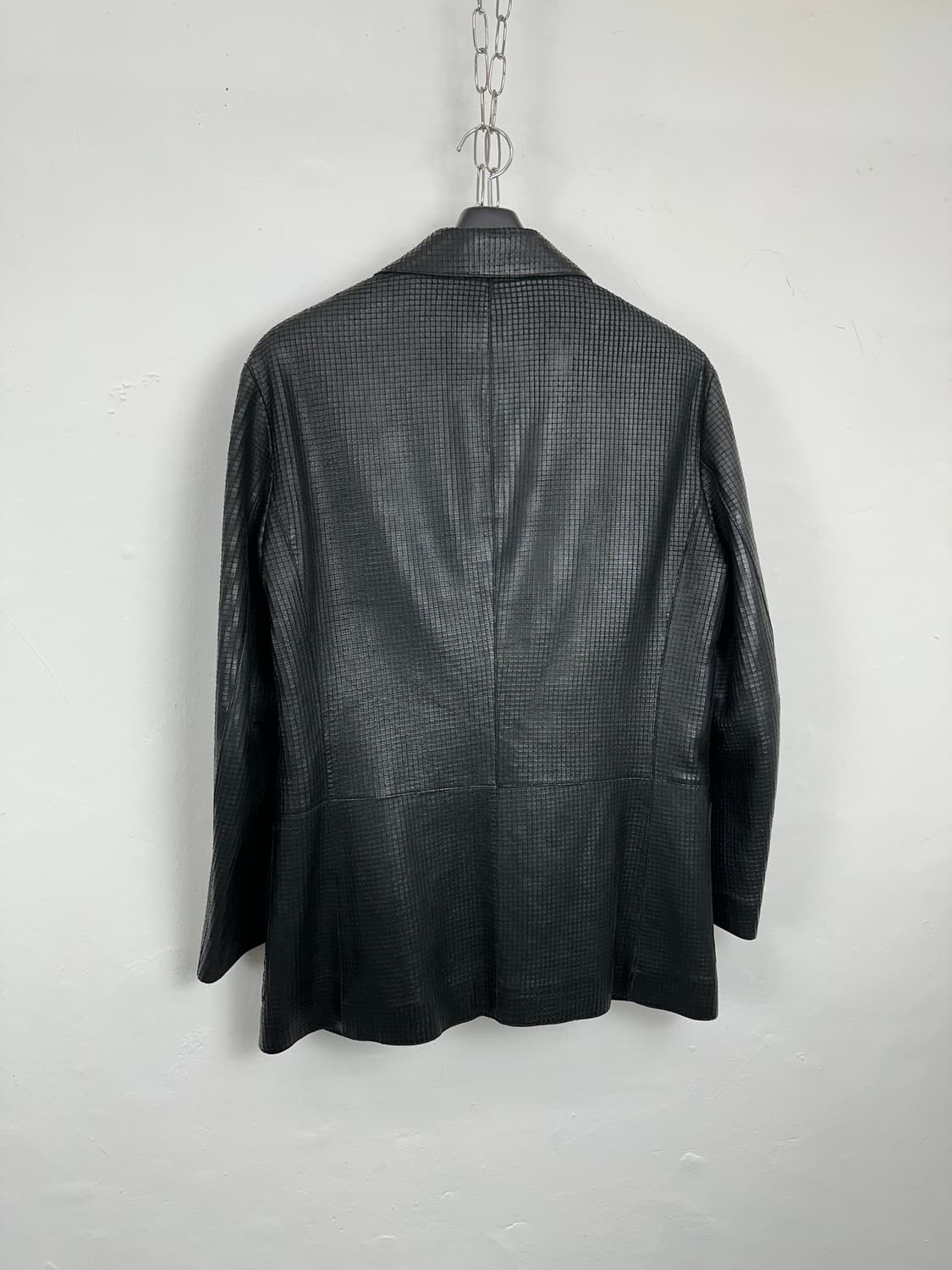 Giorgio Armani Grid-Embossed Lambskin Le 상품이미지5