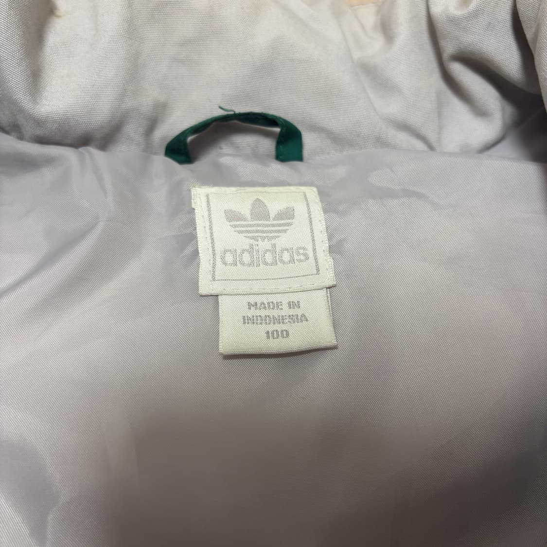일본판)아디다스 00s 백곰 배색 패딩 베스트 상품이미지5