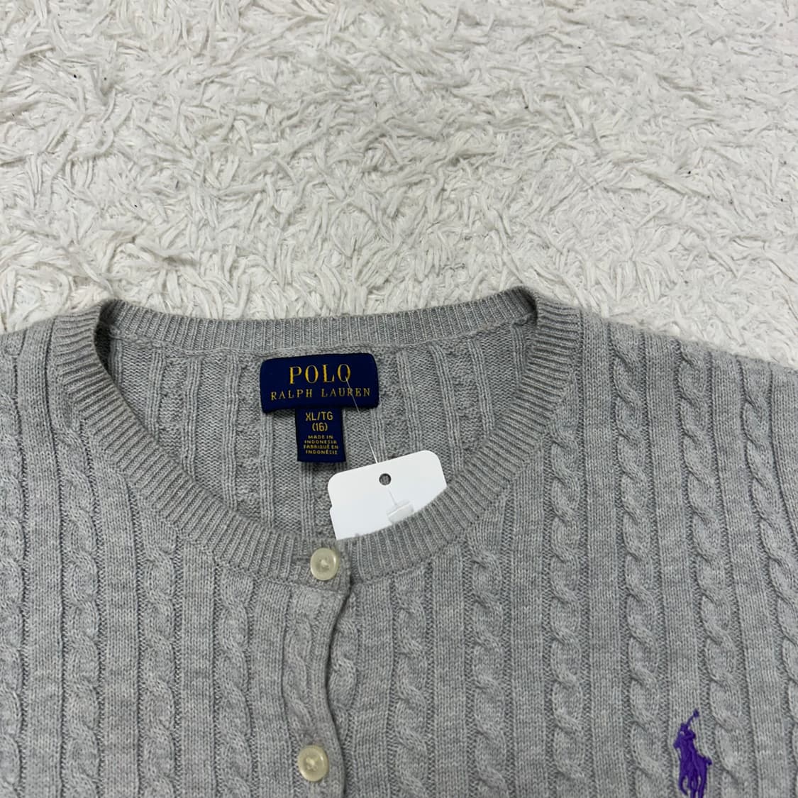 Polo Ralph Lauren cable knit cardigan 상품이미지6