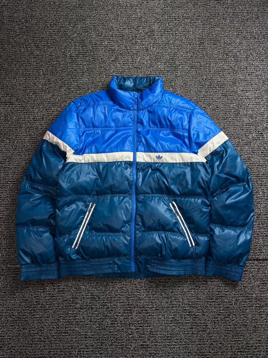 00s 아디다스 올드스쿨 유광 푸퍼 숏 패딩 점퍼 1520 상품이미지2