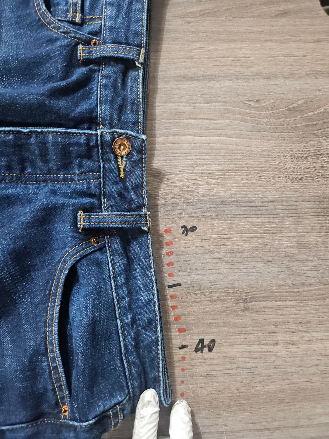 아르마니 익스체인지 J88 릴렉스드 스트레이트 31 상품이미지7