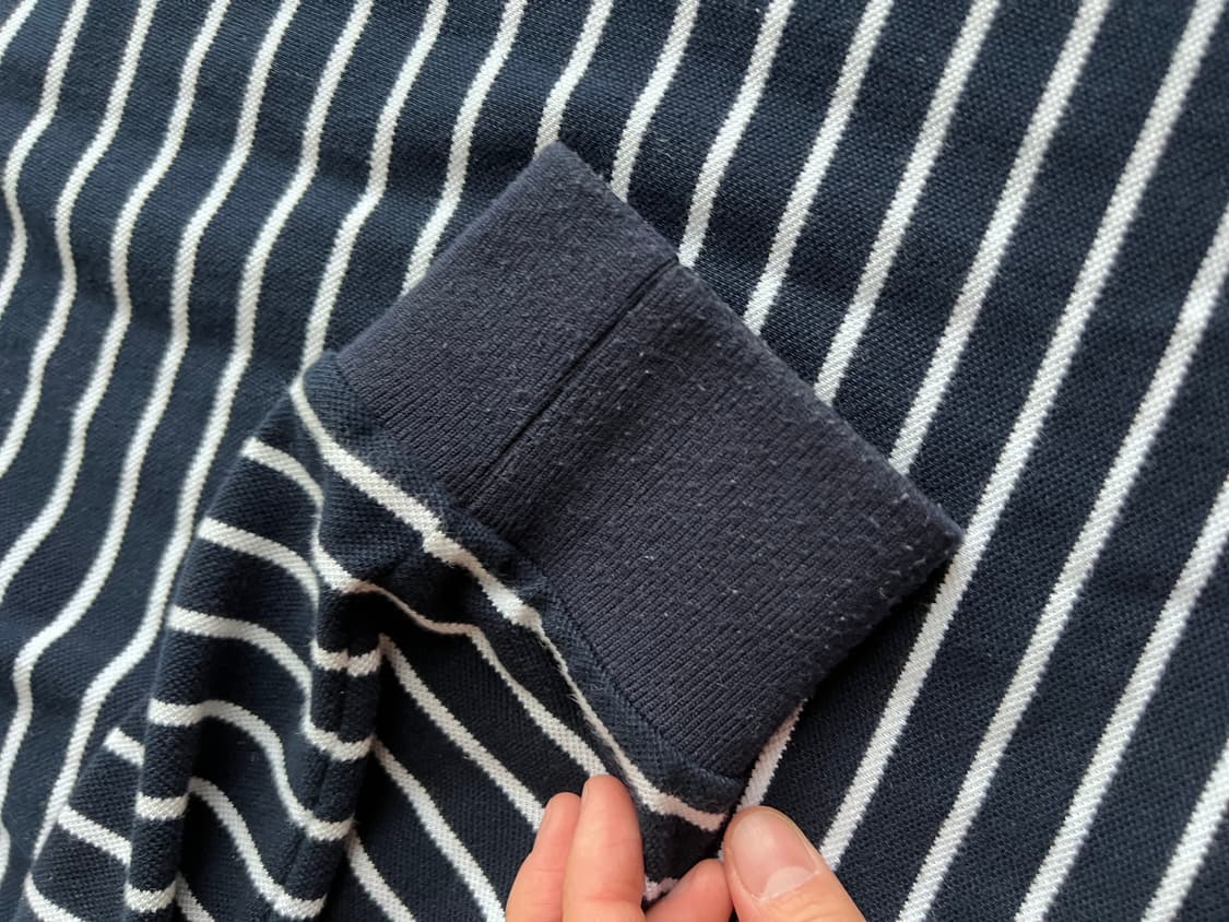 문선 스트라이프 pk 셔츠 L 상품이미지6