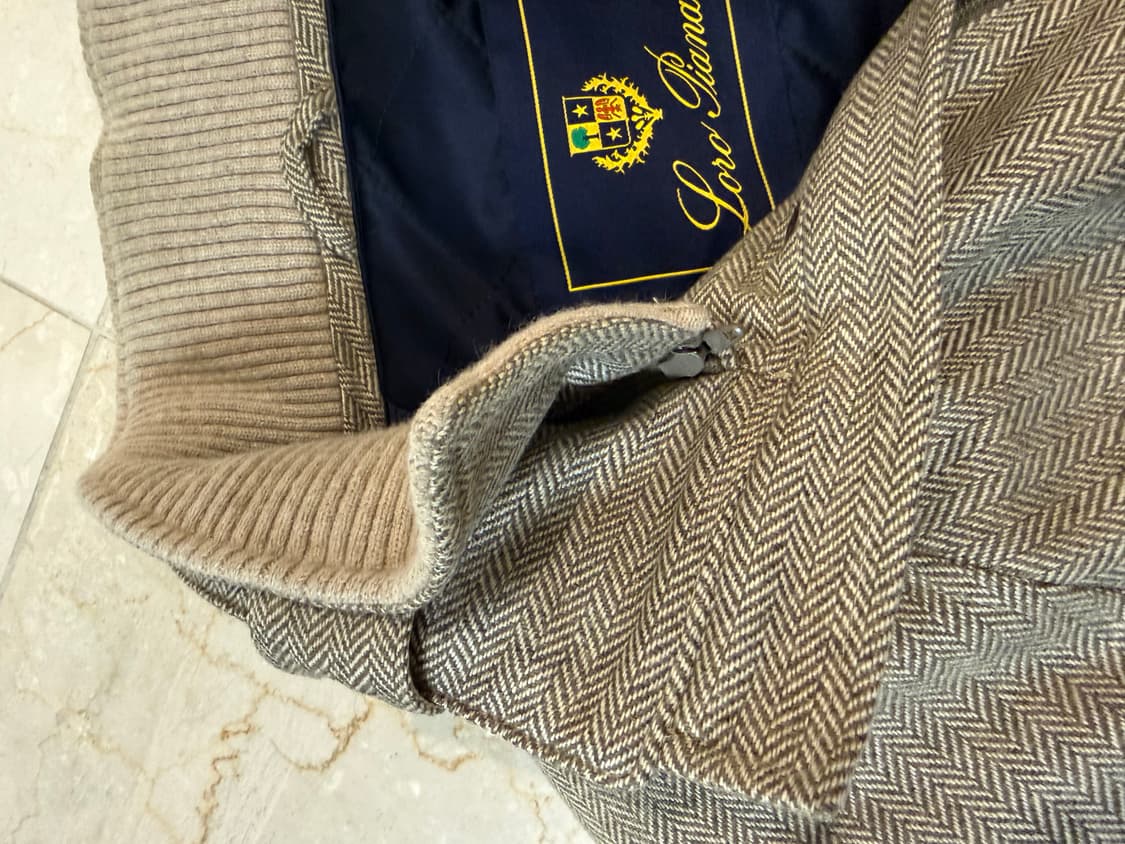 로로피아나 아이서 자켓 캐시미어 해링본 상품이미지8