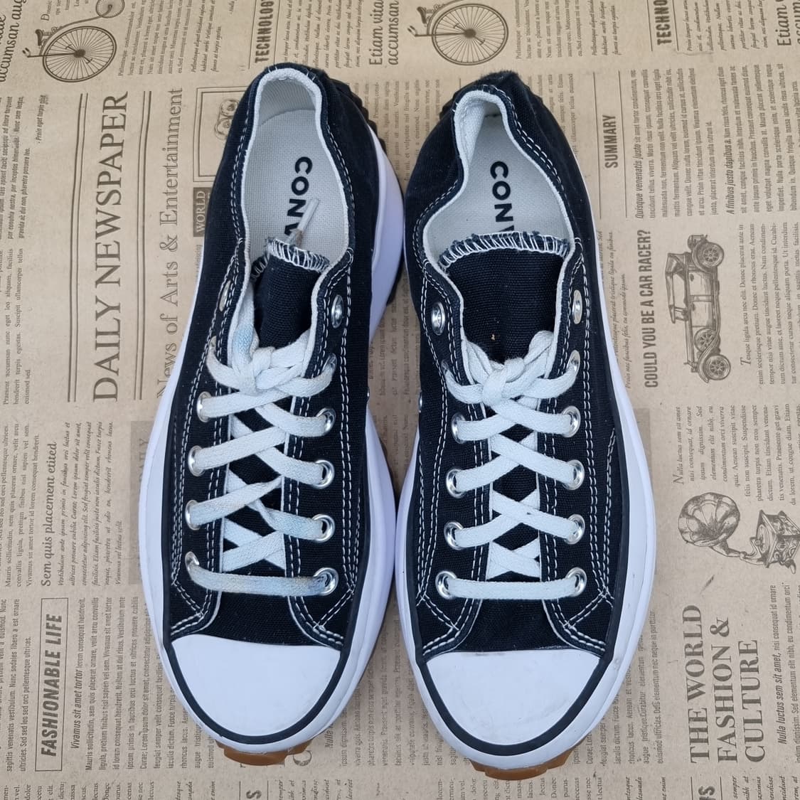 컨버스 런스타 하이크 로우 스니커즈245 상품이미지2