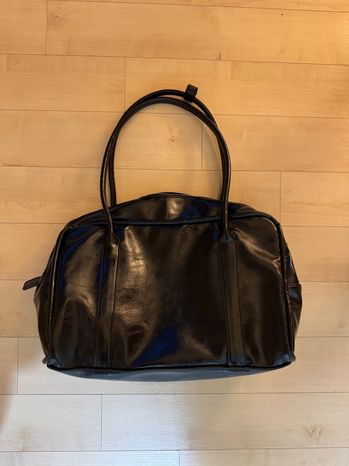 여밈 box bag black 상품이미지1