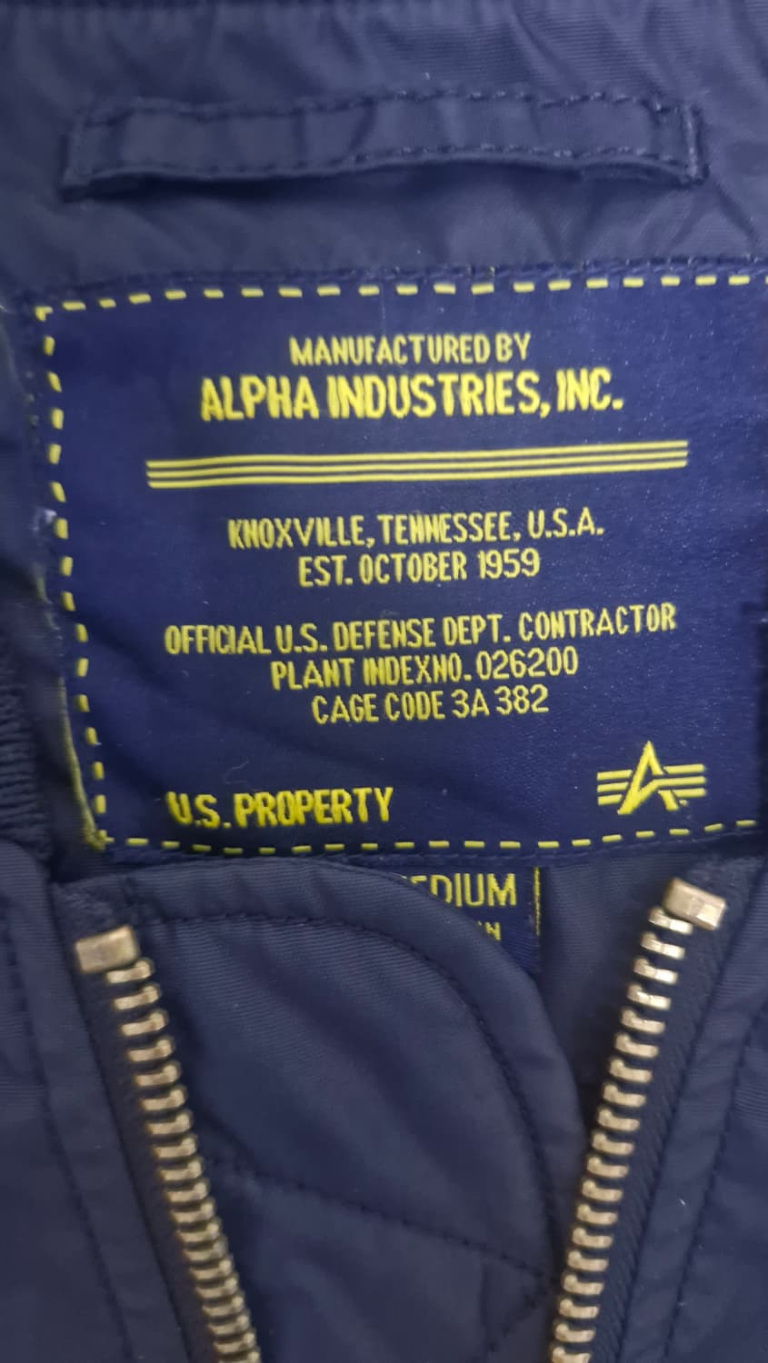 [급처]알파인더스트리 Ma-1 상품이미지3