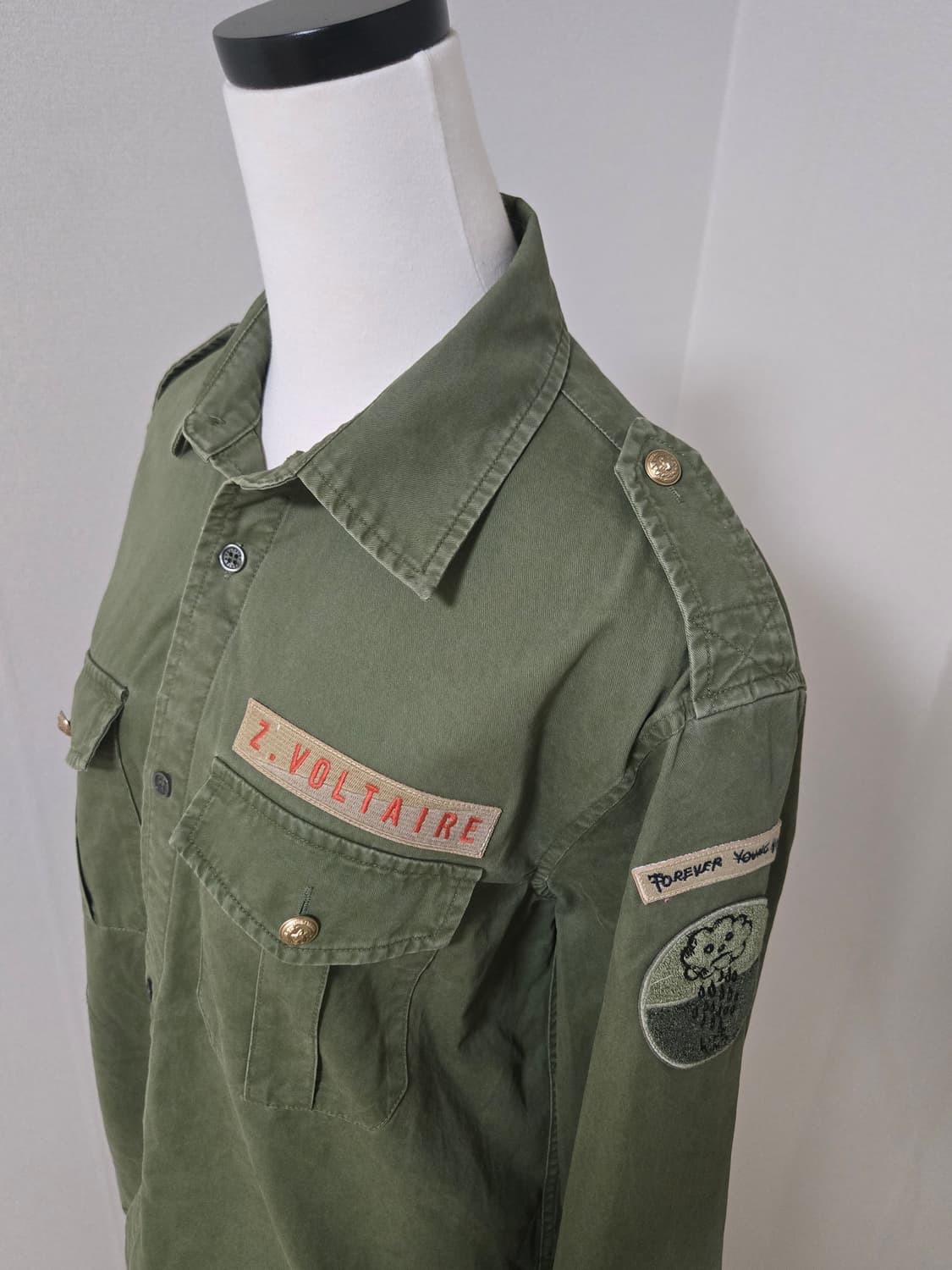 쟈딕앤볼테르 25 s/s 야상 자켓  상품이미지8