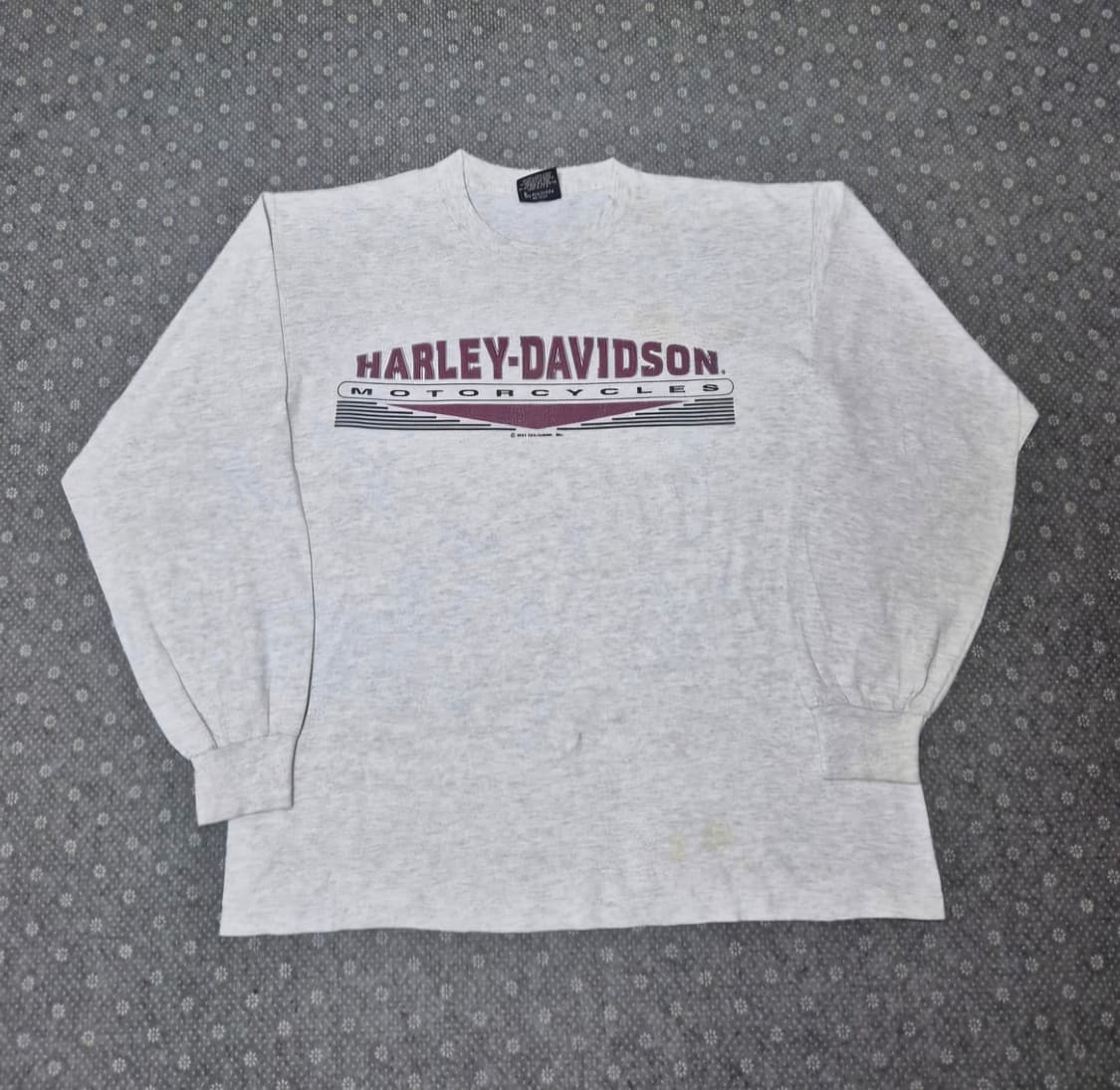 [XL]90s US Made할리데이비슨 롱슬리브 - 195 상품이미지1