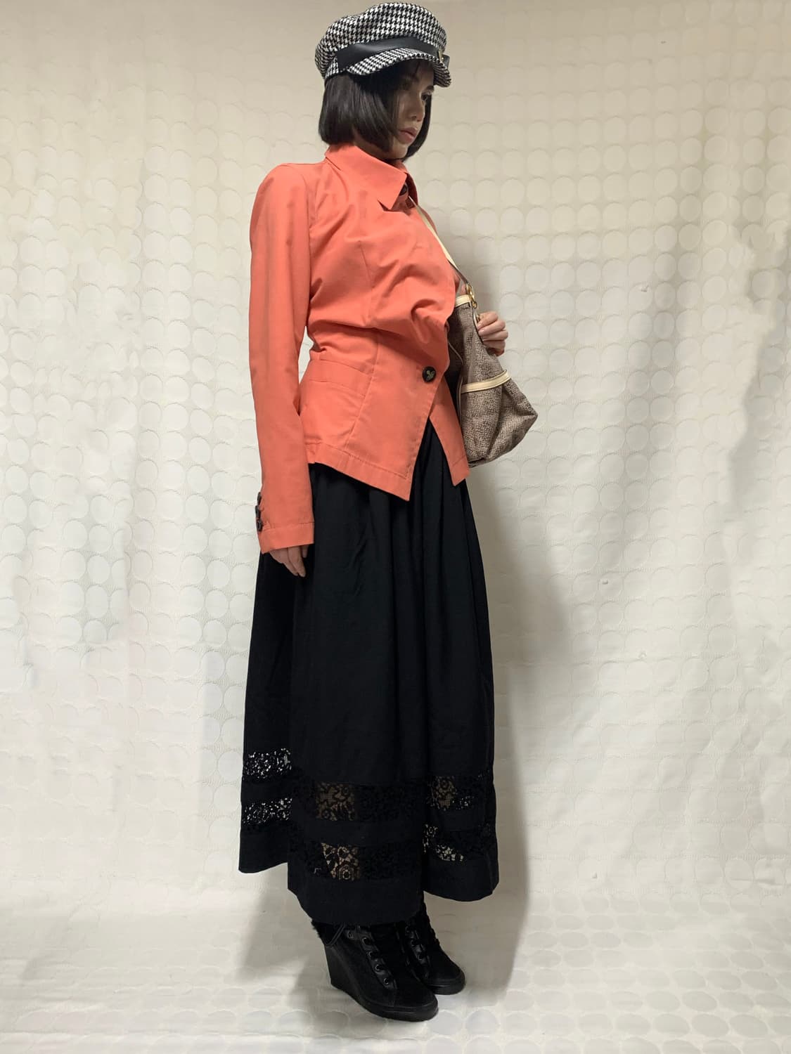 vivienne westwood 주황색 비대칭 자켓 상품이미지3