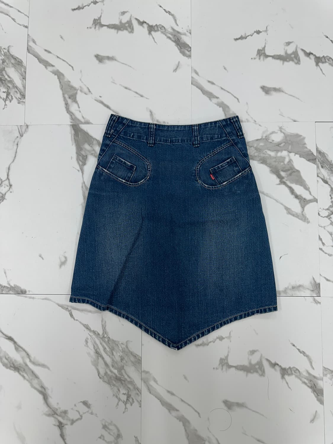 Levi's 리바이스 언밸런스 데님 스커트 상품이미지1