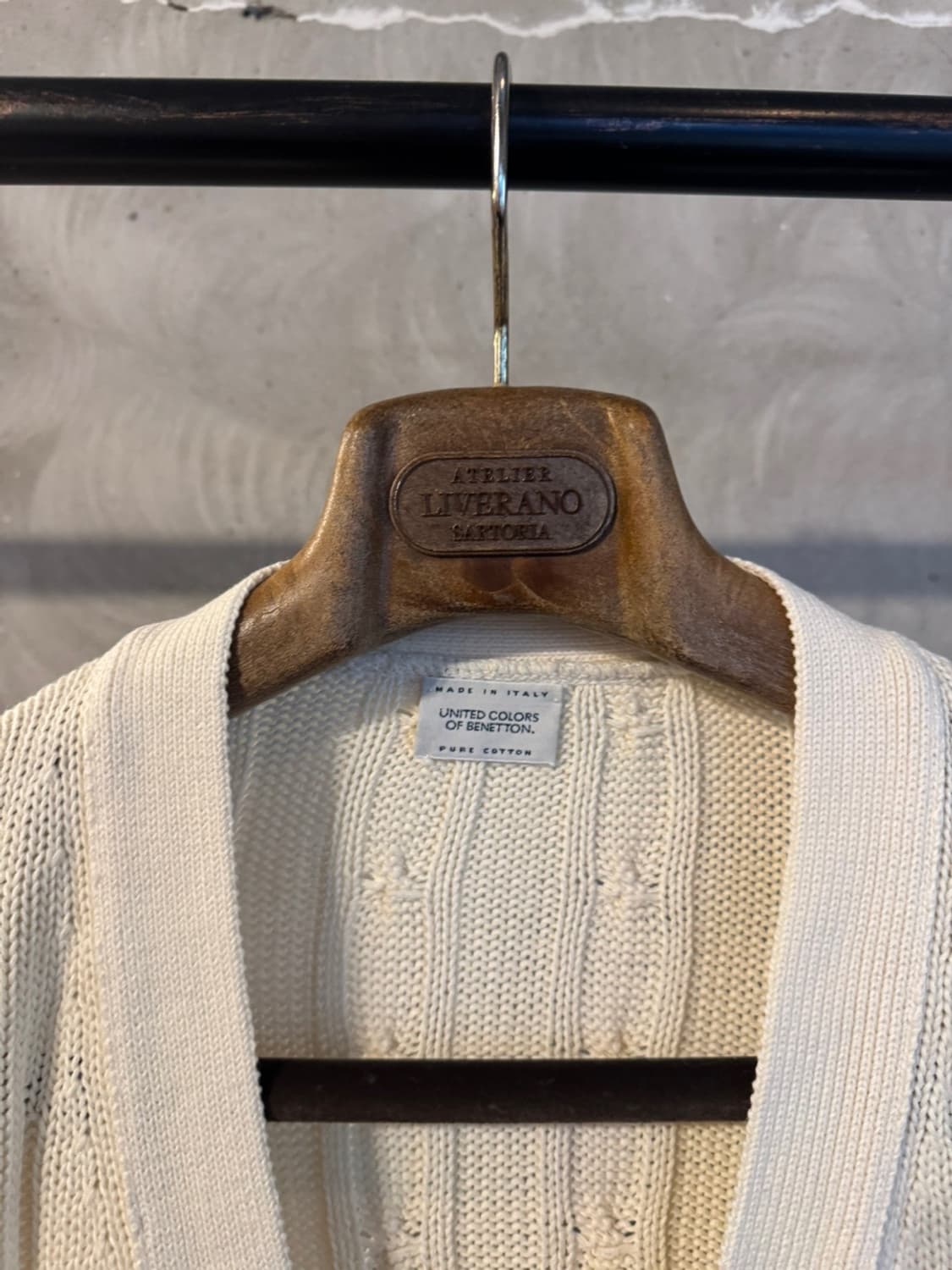 베네통 케이블 가디건 100 상품이미지4