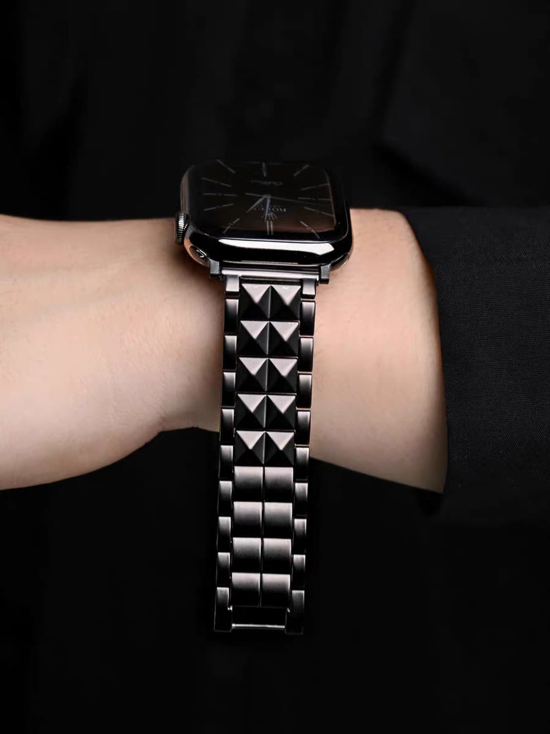 Oceanora 2026 신제품 디자인 애플워치용 메탈 밴드" 상품이미지3