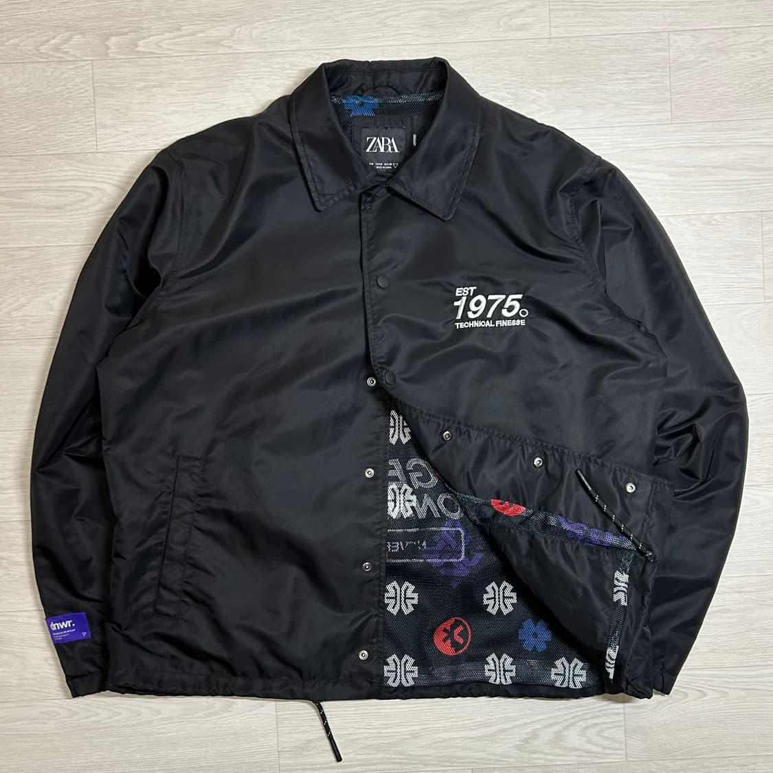 자라 나일론 코치 자켓 판매합니다 (M) 상품이미지1