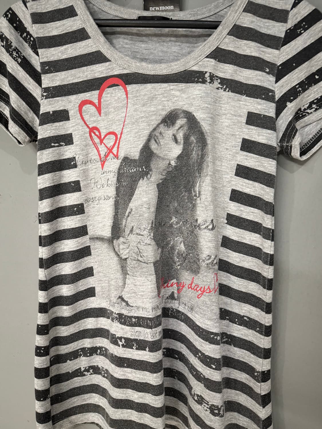 girl printing stripe pattern top 상품이미지5