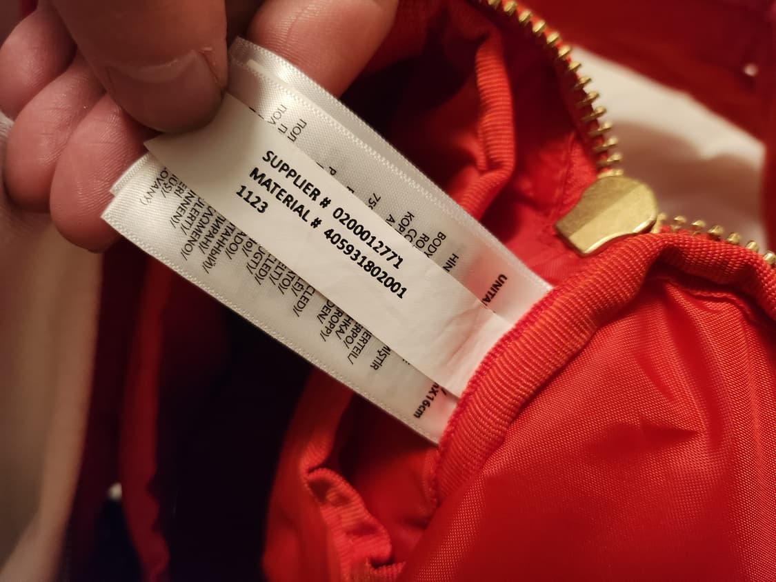 폴로 스웨이드 트림 백팩 레드 상품이미지8