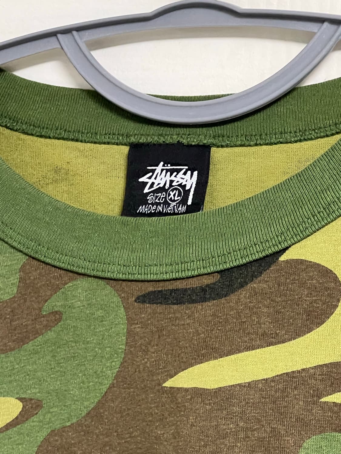 스투시 카모 티셔츠 XL 상품이미지2
